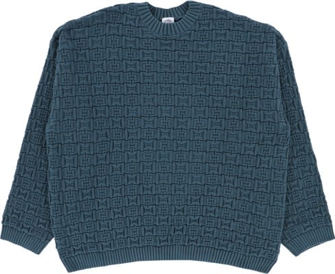 Polar Skate Co. Alex Sweater - petrol blue - view large