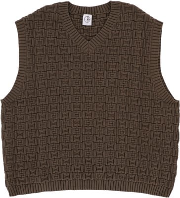 Polar Skate Co. Alex Vest Sweater - brown - view large