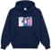 Polar Skate Co. Pink Dress Hoodie - dark blue