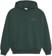 Polar Skate Co. Stretch Logo Hoodie - dark teal