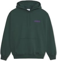 Polar Skate Co. Stretch Logo Hoodie - dark teal