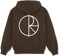 Polar Skate Co. Stroke Logo Hoodie - chocolate