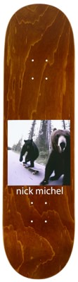 Frog Nick Michel Bears 8.5 Skateboard Deck - brown - view large