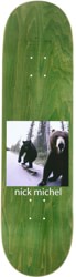 Frog Nick Michel Bears 8.5 Skateboard Deck - green
