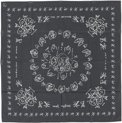 Polar Skate Co. Bandana - black - view large