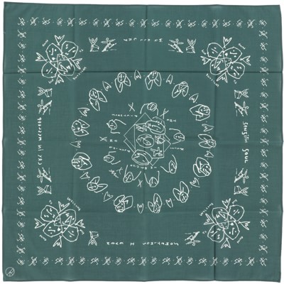 Polar Skate Co. Bandana - dark green - view large