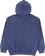 Polar Skate Co. Acid Frank Surf Logo Hoodie - dark blue - reverse