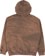 Polar Skate Co. Acid Frank Surf Logo Hoodie - brown - reverse