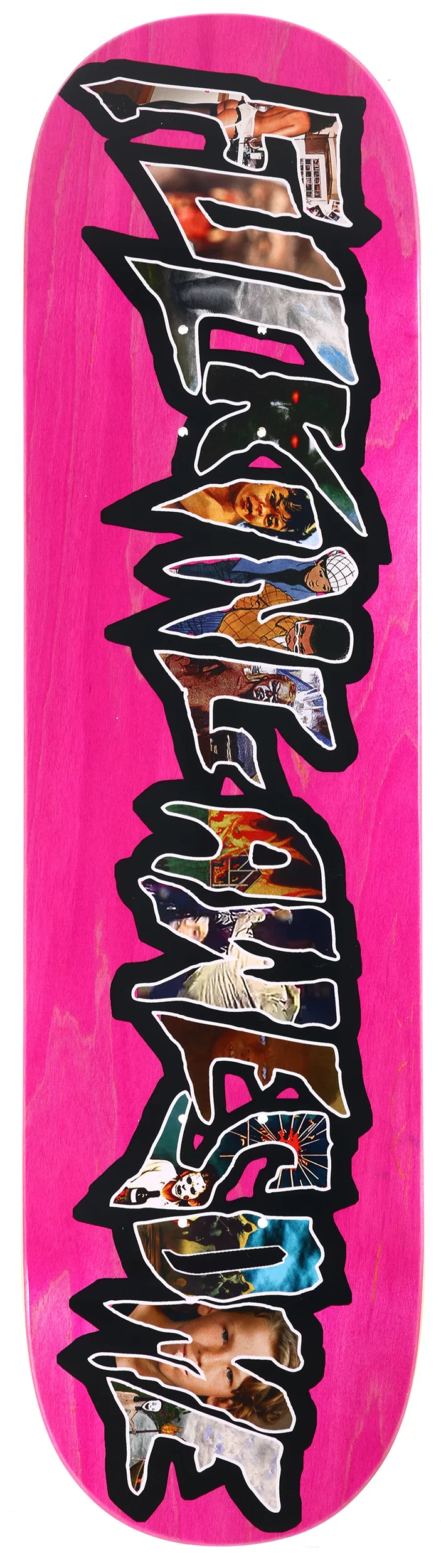Fucking Awesome Dill Big Logo Collage 8.18 Skateboard Deck - pink