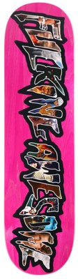 Fucking Awesome Dill Big Logo Collage 8.25 Skateboard Deck - pink - view large