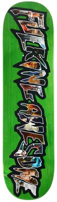 Fucking Awesome Dill Big Logo Collage 8.5 Skateboard Deck - green - view large