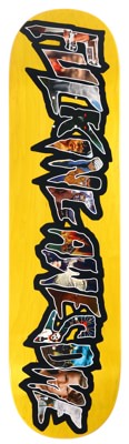 Fucking Awesome Dill Big Logo Collage 8.5 Skateboard Deck - yellow - view large