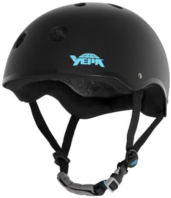 Yepa Hawk T-Shell Pro Skate Helmet - matte black/teal - view large