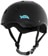 Yepa Hawk T-Shell Pro Skate Helmet - matte black/teal