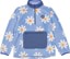 Airblaster Fleece Pullover Half Zip Sweatshirt - thistle big daisy