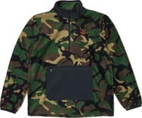 Airblaster Fleece Pullover Half Zip Sweatshirt - dinoflage xl