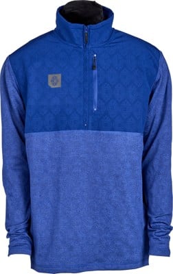 Airblaster Quickstrike Quarter Zip Sweatshirt - cobalt - view large