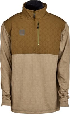 Airblaster Quickstrike Quarter Zip Sweatshirt - shroom - view large