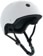 Yepa T-Shell Skate Helmet - gloss white - reverse angle