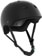Yepa T-Shell Skate Helmet - matte black - reverse angle