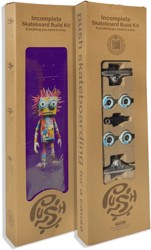 Push Big Rag Doll Incomplete 7.5 Complete Skateboard - purple