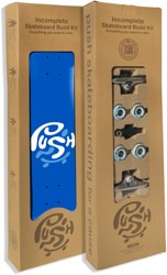 Push Bluey Incomplete 8.25 Complete Skateboard - blue