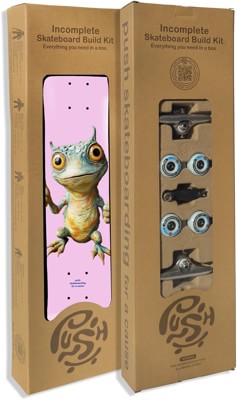 Push Double Thumb Incomplete 7.0 Complete Skateboard - pink - view large