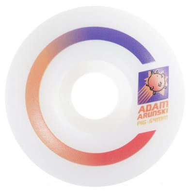 Pig Arunski Classic Skateboard Wheels - red/purple (99a) - view large
