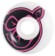 Pig Head Classic Skateboard Wheels - white/purple (99a)