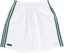 Adidas Tyshawn B Shorts - white/matte gold/collegiate green