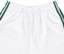 Adidas Tyshawn B Shorts - white/matte gold/collegiate green - alternate front