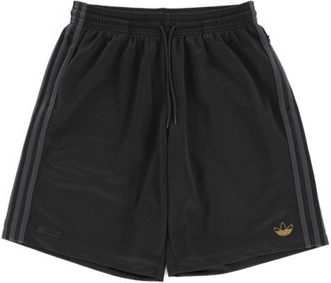 Adidas Tyshawn B Shorts - black/matte gold/carbon - view large