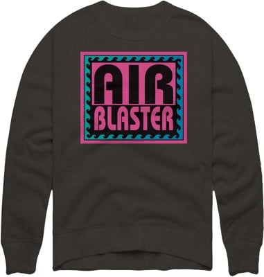 Airblaster Surf Stack Crew Sweatshirt - black - view large