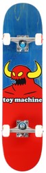 Toy Machine Monster 7.38 Mini Complete Skateboard - blue