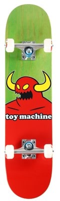 Toy Machine Monster 7.38 Mini Complete Skateboard - green - view large