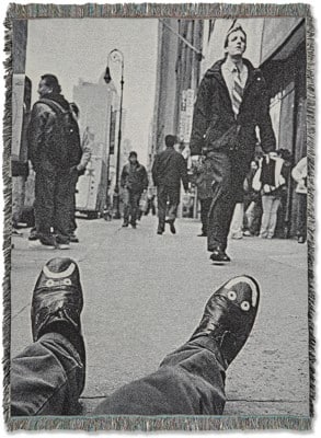 Polar Skate Co. Happy Sad Around The World Throw Blanket - view large