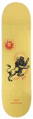 Zero Sandoval Lion 8.25 Skateboard Deck - gold - view large