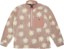 Airblaster Sherpa Half Zip Jacket - blush big daisy
