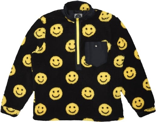 Airblaster Sherpa Half Zip Jacket - smile - view large