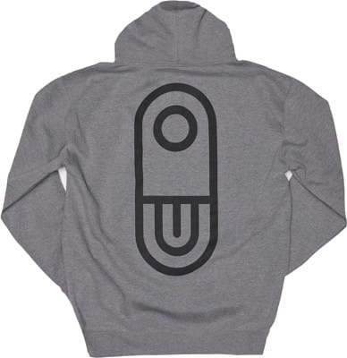 Airblaster Team Full Zip Hoodie - gunmetal heather - view large