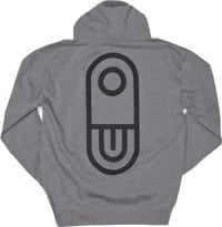 Airblaster Team Full Zip Hoodie - gunmetal heather