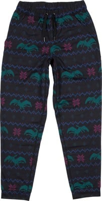 Airblaster Transit Fleece Pant - teal terry xmas - view large