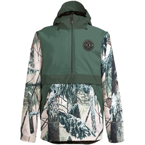 Airblaster Trenchover Jacket (Closeout) - mallard/yetiflage | Tactics