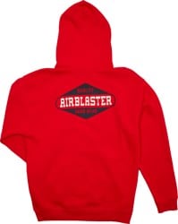 Airblaster Wrench Full Zip Hoodie - red