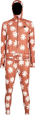 Airblaster Women's Classic Ninja Suit - rust big daisy - view large