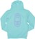 Airblaster Youth Team Full Zip Hoodie - mint