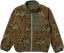 Airblaster Youth Double Puffling Reversible Fleece Jacket - tan big terry
