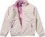 Airblaster Youth Double Puffling Reversible Fleece Jacket - super pink big daisy - inside