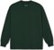 Polar Skate Co. Stroke Logo Jr. Long Sleeve T-Shirt - dark green - front