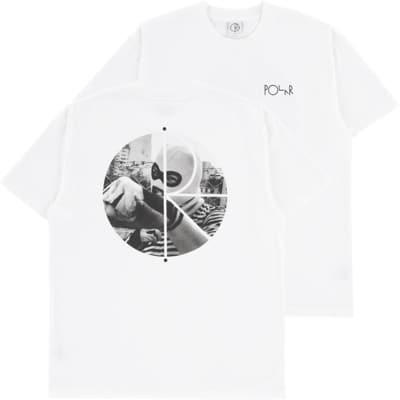 Polar Skate Co. Klez Fill Logo T-Shirt - white - view large